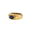 Boucheron Axelle ring in yellow gold and sapphire - 00pp thumbnail
