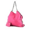Handbag in pink canvas - 00pp thumbnail