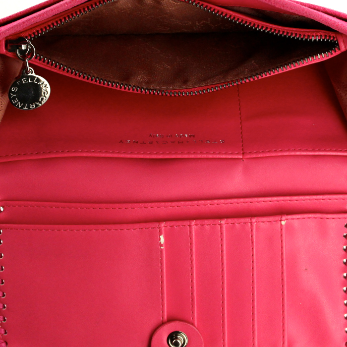 Portefeuille en toile rose - Detail D2