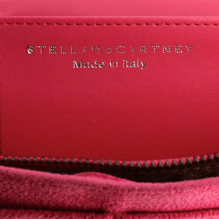 Wallet in pink canvas - Detail D3
