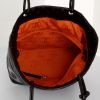 Shopping bag Cambon modello grande in pelle trapuntata marrone - Detail D2 thumbnail