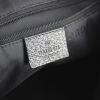 Gucci Jackie handbag in black leather and black canvas - Detail D3 thumbnail