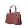 Hermes Pullman handbag in burgundy box leather - 00pp thumbnail