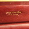 Bolso de mano Hermes Pullman en cuero box color burdeos - Detail D4 thumbnail
