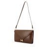 Hermes Lydie handbag/clutch in brown leather - 00pp thumbnail
