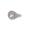 De Beers Aurora ring in white gold and rough diamond and in diamonds - 00pp thumbnail