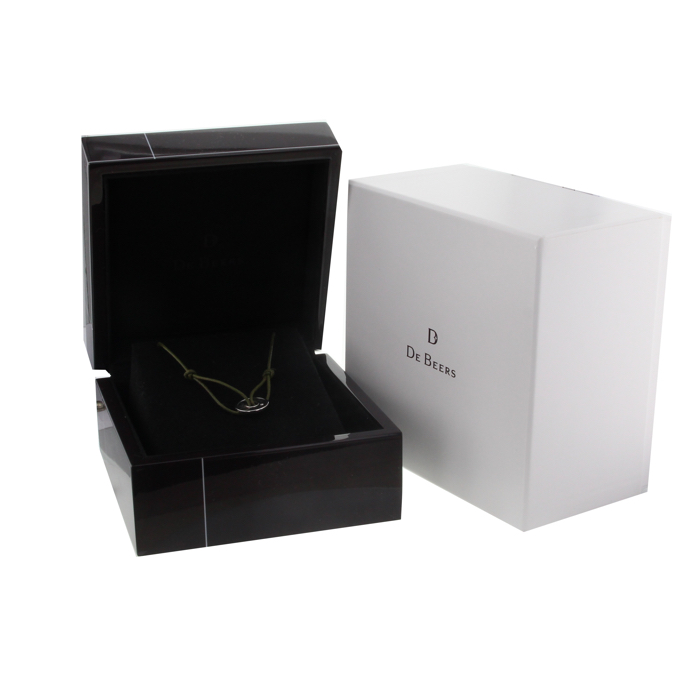 De Beers Forget Me Not bracelet in white gold and diamond