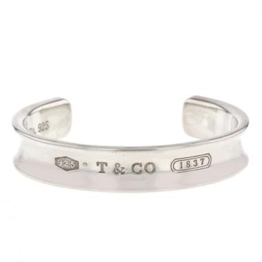 Bracelet ouvert Tiffany & Co 1837 en argent