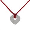 Poiray Coeur Secret pendant in silver - 00pp thumbnail
