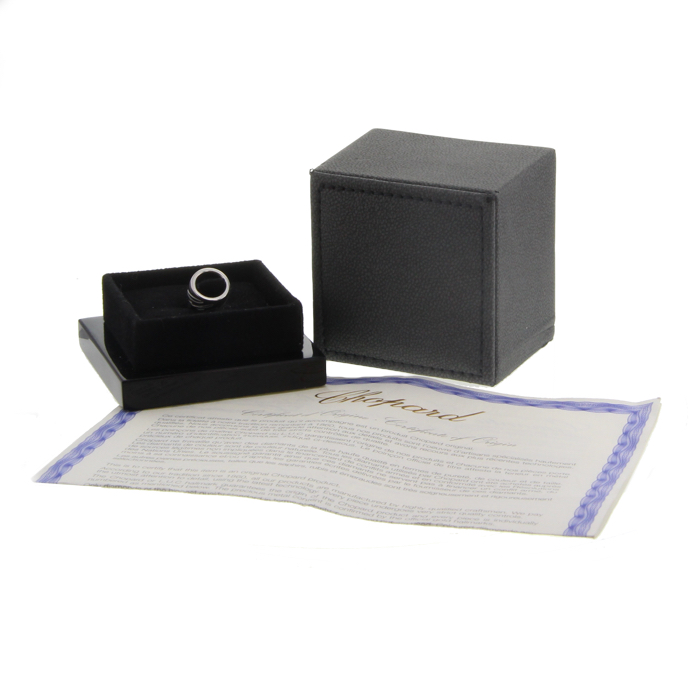 Colgante Chopard Chopardissimo en oro blanco - Detail D2