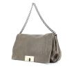Celine handbag in taupe grained leather - 00pp thumbnail
