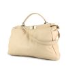 Fendi Peekaboo large model handbag in rosy beige leather - 00pp thumbnail