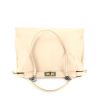 Fendi Peekaboo large model handbag in rosy beige leather - 360 Front thumbnail
