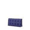 Dior handbag/clutch in purple satin and strass - 00pp thumbnail