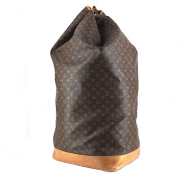 Louis Vuitton bolsa de viaje Marin - Travel Bag en lona Monogram y cuero natural