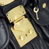 Miu Miu bag in black quilted leather - Detail D4 thumbnail
