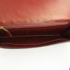 Sac/pochette Hermès Lydie en cuir box bordeaux - Detail D2 thumbnail