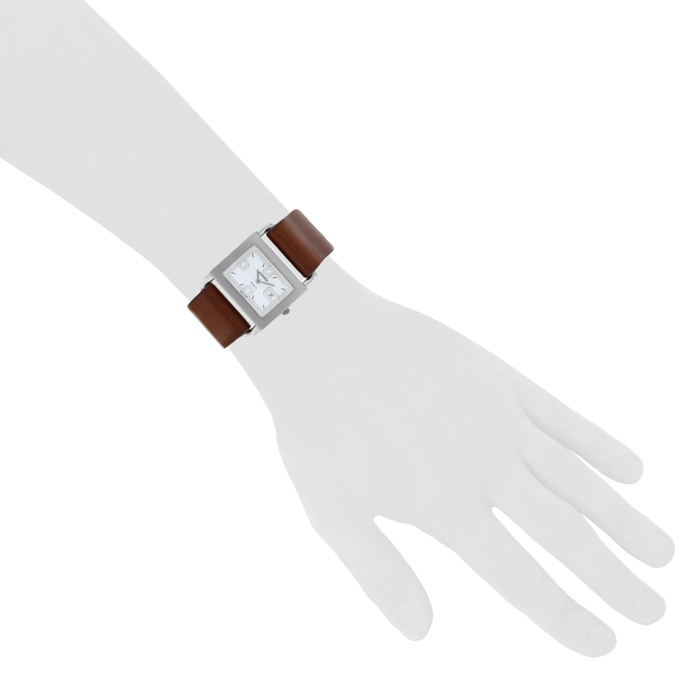 Hermes Barenia in stainless steel Circa 2000 - Detail D1