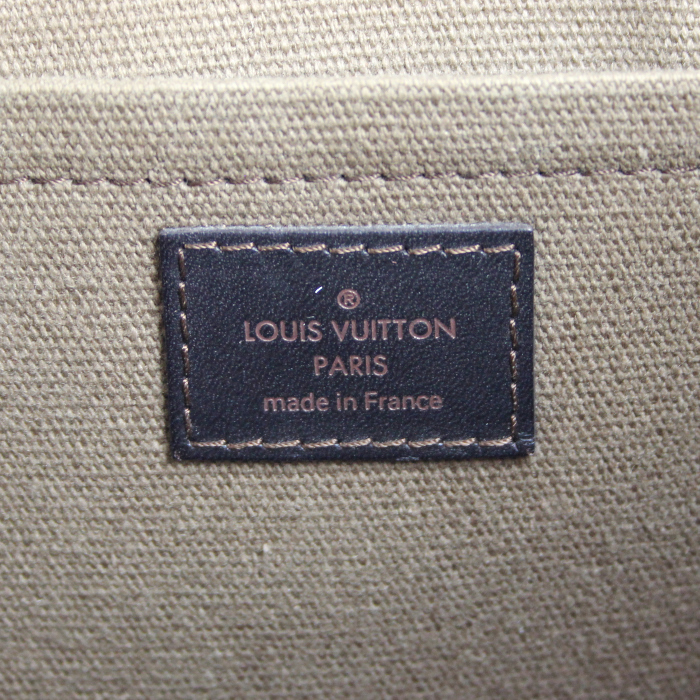 Louis Vuitton bolso zurrón en cuero marrón - Detail D3