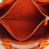 Celine handbag in orange leather - Detail D4 thumbnail