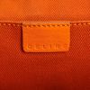 Celine handbag in orange leather - Detail D5 thumbnail