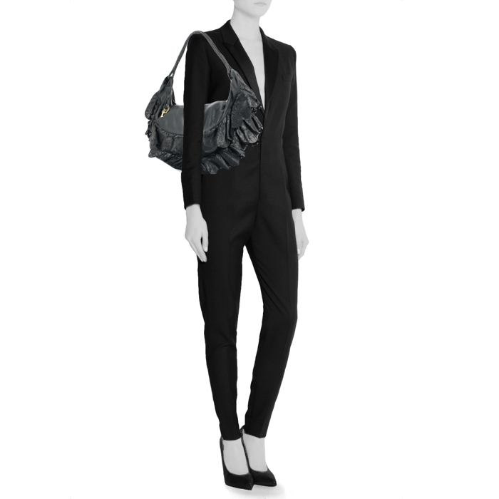 Borsa Dior in pelle nera - Detail D1