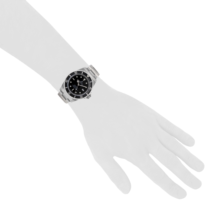 Montre Rolex Deepsea Sea Dweller en acier Ref : 16600 Vers 2002 - Detail D1