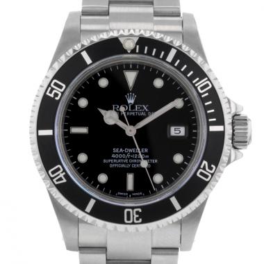 Montre Rolex Deepsea Sea Dweller en acier Ref :  16600 Vers  2002