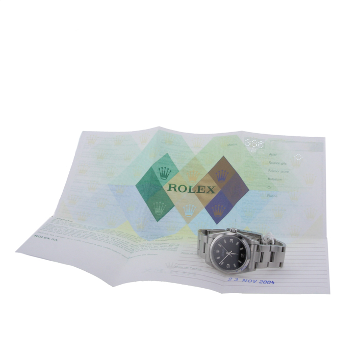 Orologio Rolex Oyster Perpetual in acciaio Ref :  77080 Circa  2003 - Detail D2