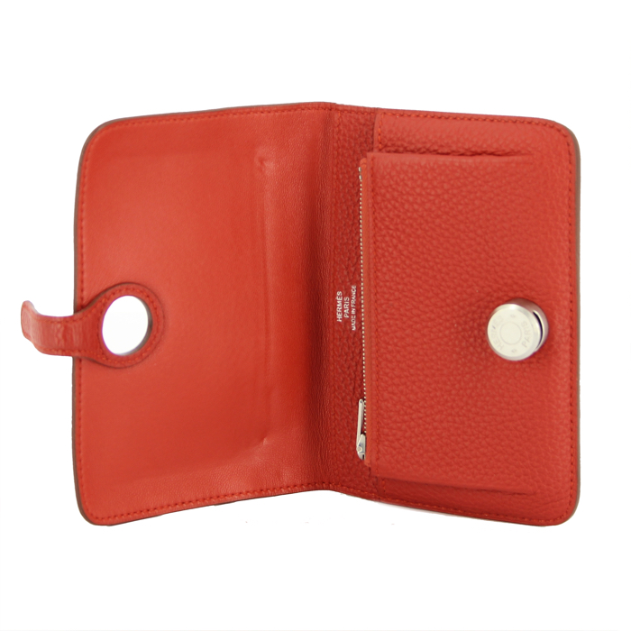 Borsellino Dogon in pelle togo rossa - Detail D1