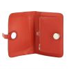 Dogon wallet in red togo leather - Detail D1 thumbnail
