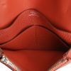 Porte-monnaie Dogon en cuir togo rouge - Detail D4 thumbnail