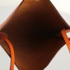 Hermes handbag in orange leather - Detail D2 thumbnail