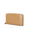 Louis Vuitton billetera Zippy en cuero Epi marrón - 00pp thumbnail