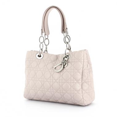 Dior handbag in purple leather