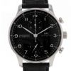 IWC Portuguese-Chronograph watch in stainless steel Ref: 371432 Circa  2000 - 00pp thumbnail