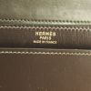 Hermes Palermo handbag in brown box leather - Detail D4 thumbnail