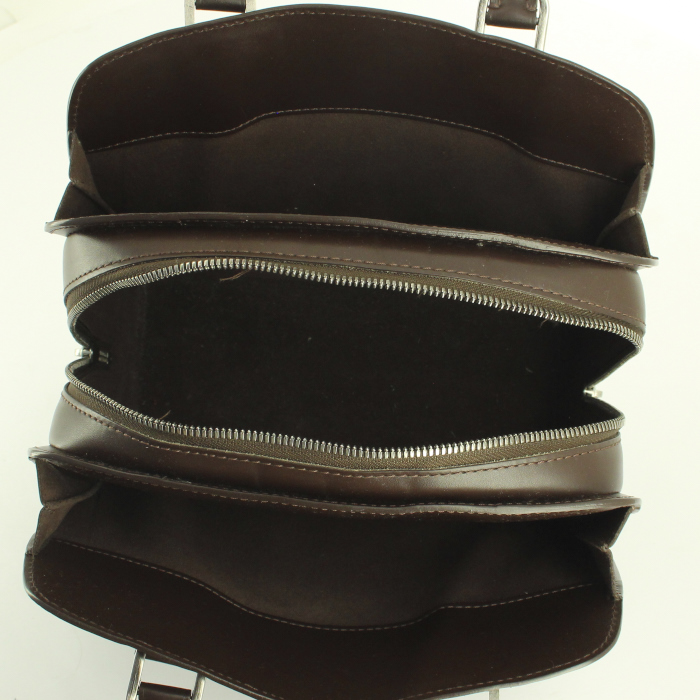 Louis Vuitton Pont Neuf handbag in brown epi leather - Detail D2