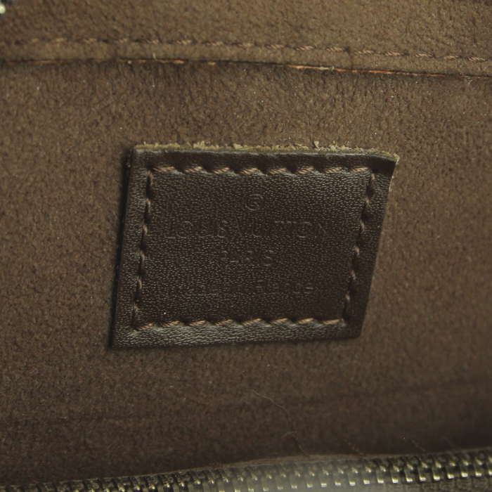 Louis Vuitton Pont Neuf handbag in brown epi leather - Detail D3