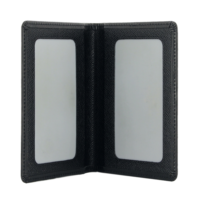 Louis Vuitton card wallet in black epi leather - Detail D1