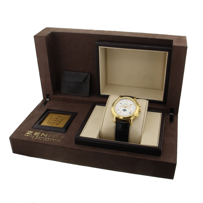 Reloj Zenith Chronomaster de oro amarillo Circa  2004 - Detail D3