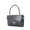 Hermes Cordeliere handbag in navy blue box leather - 00pp thumbnail