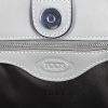 Tod's shopping bag in grey leather - Detail D3 thumbnail
