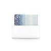 Billetera Fendi en lona Monogram azul claro y cuero blanco - 360 thumbnail