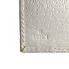 Fendi Wallet in light blue monogram canvas and white leather - Detail D3 thumbnail