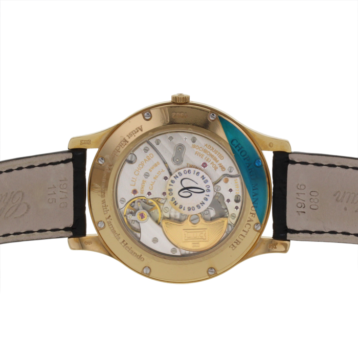 Reloj Chopard L.U.C Urushi de oro rosa Circa  2014 - Detail D2