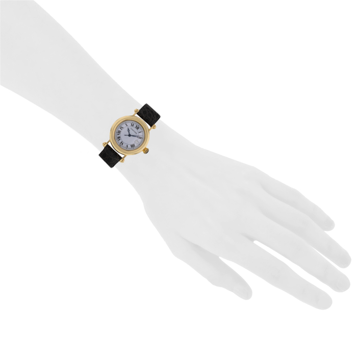 Montre Cartier Diabolo en or jaune - Detail D1