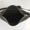 Louis Vuitton Boulogne handbag in linen canvas and brown leather - Detail D2 thumbnail