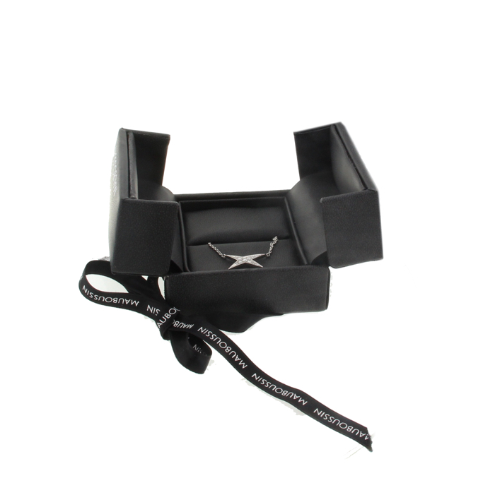 Mauboussin Nuances de Toi necklace in white gold and diamonds - Detail D2