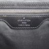 Borsa bisaccia Louis Vuitton in pelle taiga grigio antracite e tela nera - Detail D3 thumbnail